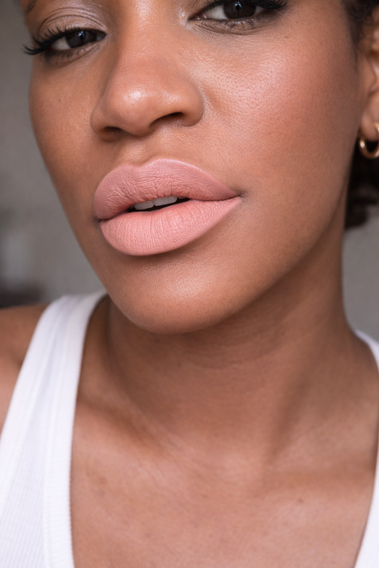 Cashmere Petal - Liquid Lip Stain + Sculpting Cream Liner