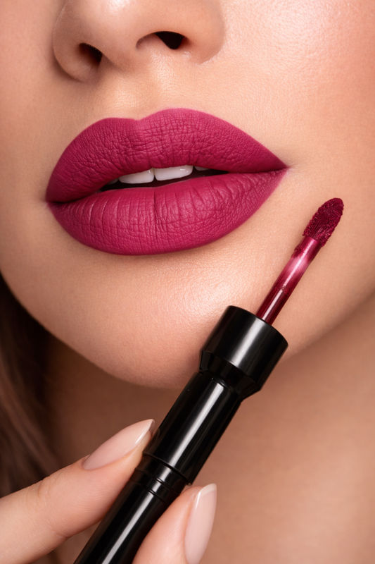 Fuchsia Ember - Liquid Lip Stain + Sculpting Cream Liner