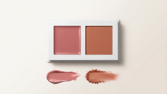 Cashmere Flush - Cream + Powder Blush Duo