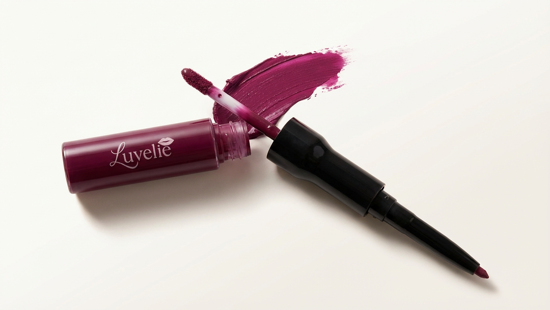 Fuchsia Ember - Liquid Lip Stain + Sculpting Cream Liner