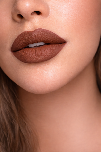 Velvet Cocoa - Liquid Lip Stain + Sculpting Cream Liner