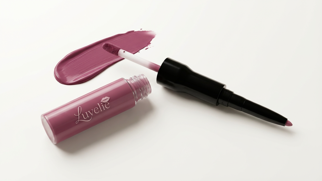 Silk Rosé - Liquid Lip Stain + Sculpting Cream Liner