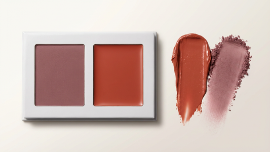 Suede Bloom - Cream + Powder Blush Duo