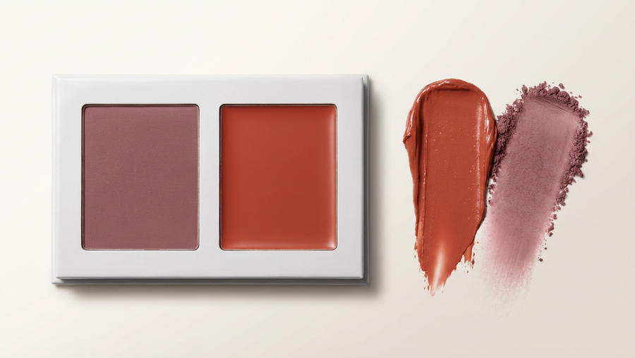 Suede Bloom - Cream + Powder Blush Duo