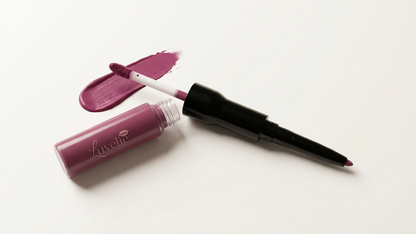 Silk Rosé - Liquid Lip Stain + Sculpting Cream Liner